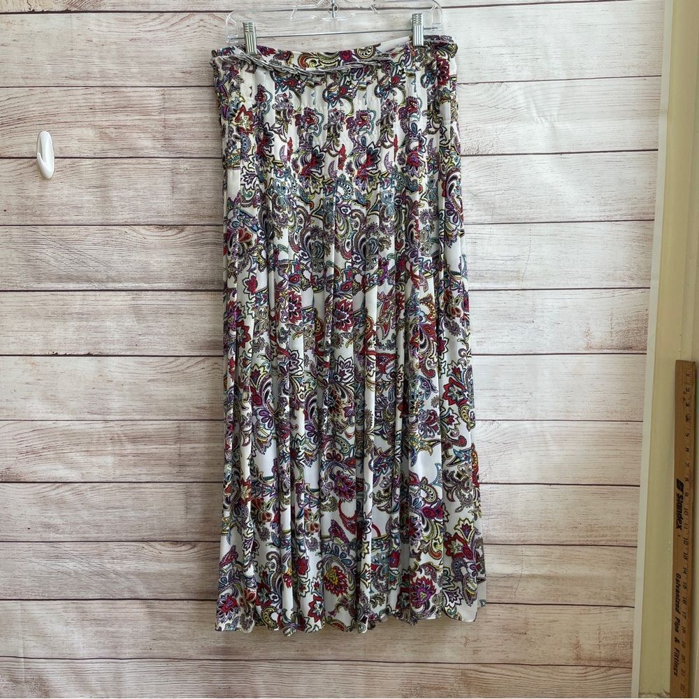 BANANA REPUBLIC MAXI SKIRT IN PAISLEY PRINT